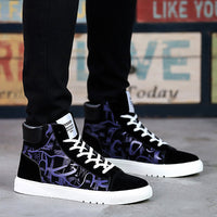 Street Art Vibe High-Top Sneakers