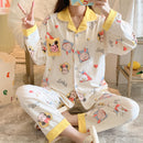 Lapel Pajama Set