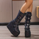 Midnight Strut Demonia Boots