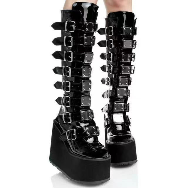 Midnight Strut Demonia Boots