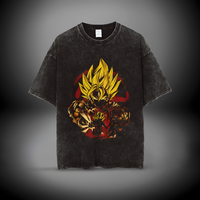 Super Saiyan Retro Batik Shirts