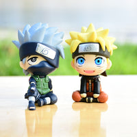 Chibi Ninjas Sitting Figure Set