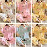 Lapel Pajama Set