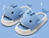 Shark Linen Slippers