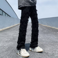 Shadow Web Distressed Jeans