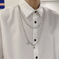 Sleek Street Chain-Link Shirt