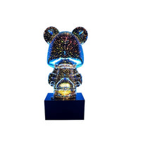 Fireworks Bear Lamp