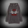 Rebel Bones Zip-Up Hoodie