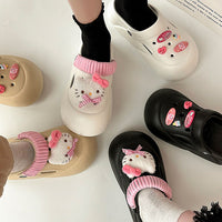 Kawaii Kitty Cozy Crocs