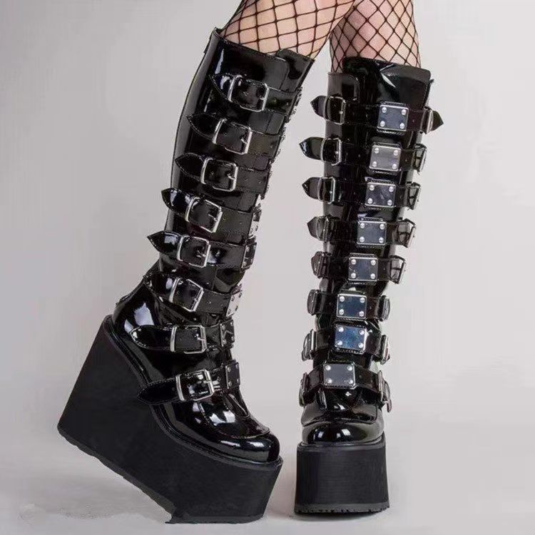 Midnight Strut Demonia Boots