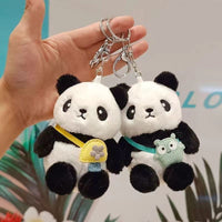 Panda Buddy Keychain Plush