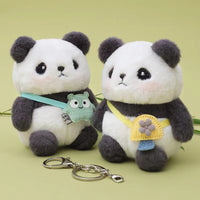 Panda Buddy Keychain Plush