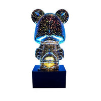 Fireworks Bear Lamp